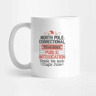 North Pole Correctional Public Intoxication Mug